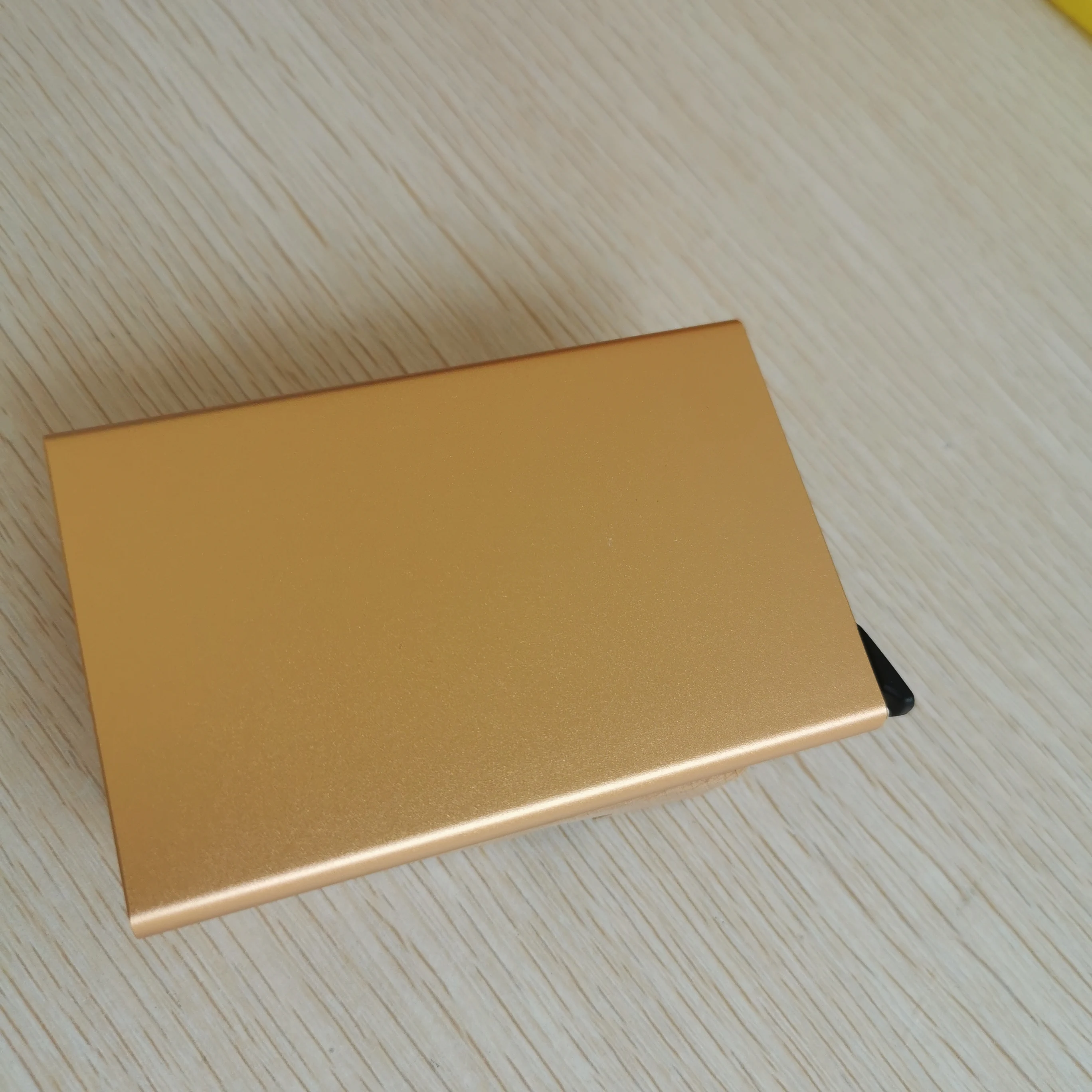 RFID card holder Men Slim Card And Money Wallet Metal Credit Card Holder