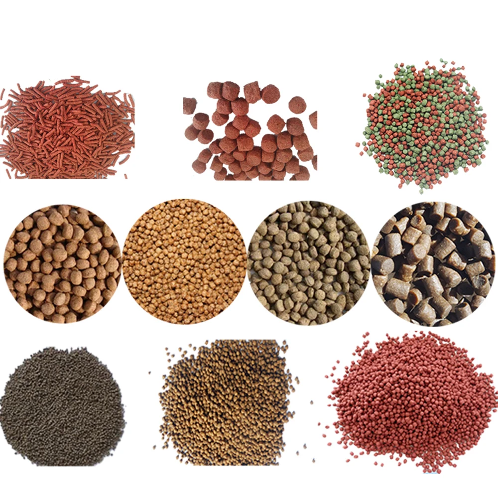 Floating Fish Feed Extrusion Production Line Animal Feed Puffed Food Machine