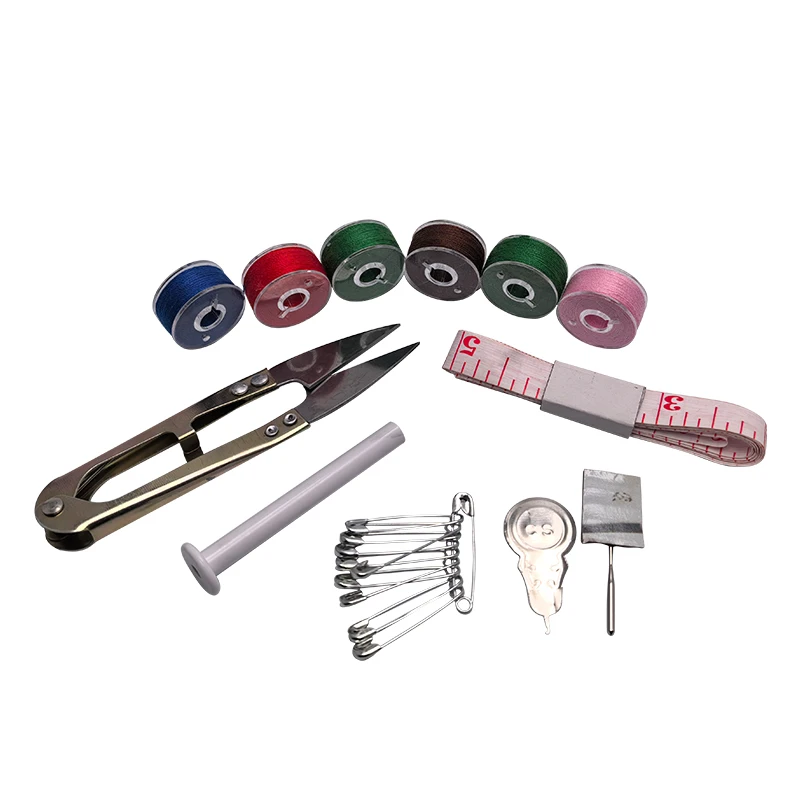 Electric quick sewing clothing Handheld portable mini sewing machine with accessories kit