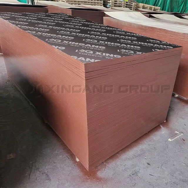 Waterproof Phenolic Glue 18mm Concrete Formwork Film Faced Plywood