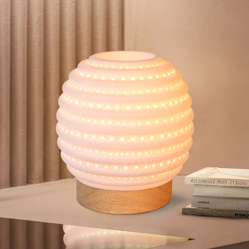 New Design Cheap Price Wax Melt Burners Electric Hollow Wax Burners Ceramic Essential Carved Fragrance Lamps