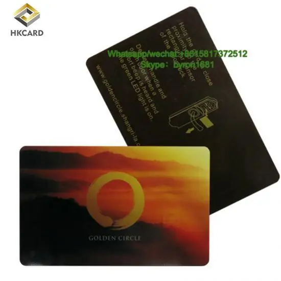 China manufacturer Polycarbonate cards with CLI and MLI for new security government ID Cards