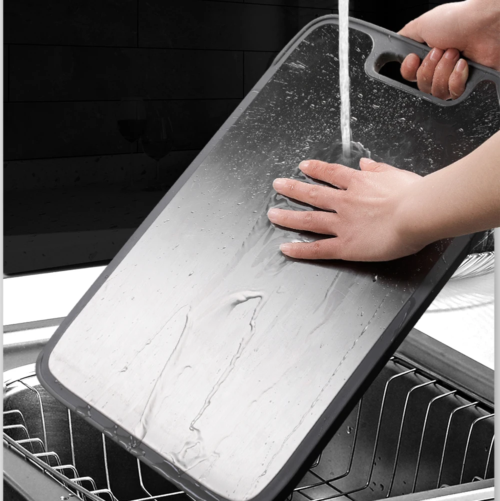 
Portable campo cheeze universal cutting board metal kitchen multi-function plastic national inox big cutting board for dough 