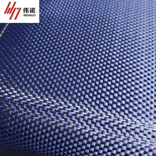 Low Price High Strength 210g Blue Kevlar And Carbon Fibre Blended