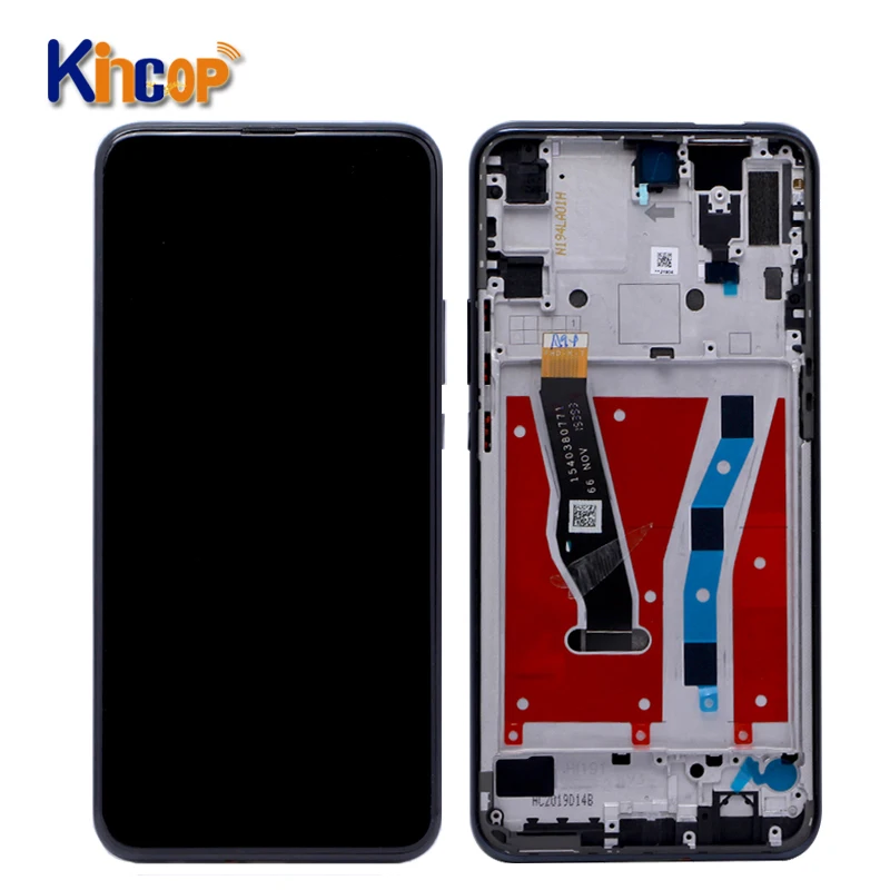 Mobile Phone LCDs For Huawei P Smart Z Lcd Display For Huawei Y9 Prime 2019 Lcd Touch Screen Digitizer Assembly With frame