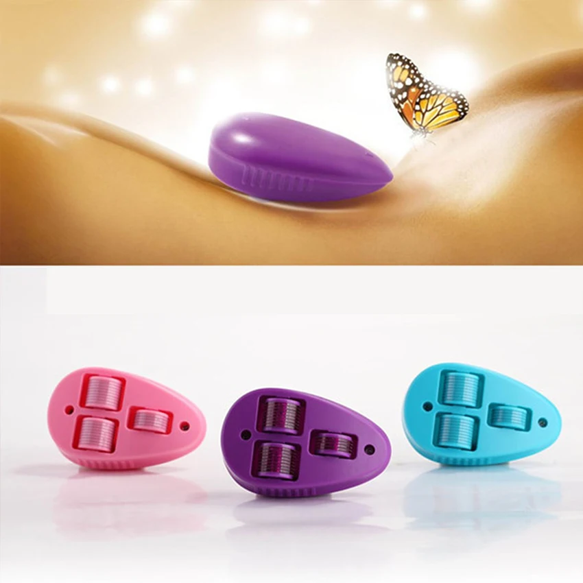 Derma Roller for Body MTS Microneedle Dermaroller for Anti Wrinkle Stretch Mark Skin Lift Rejuvenation Tool