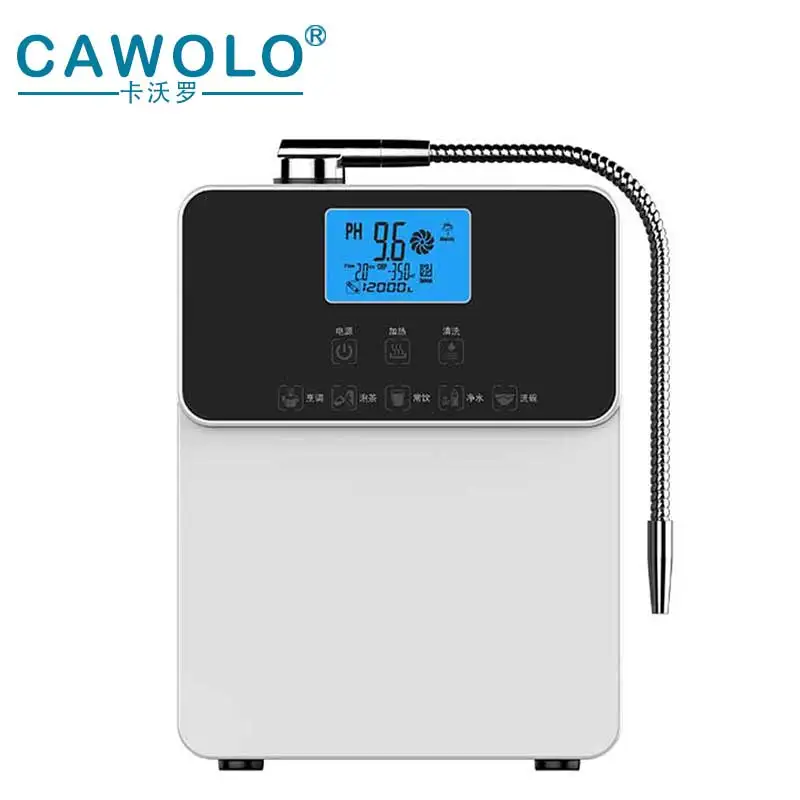 Japan ionizer alkaline water machine kangen with titanium platinum coating