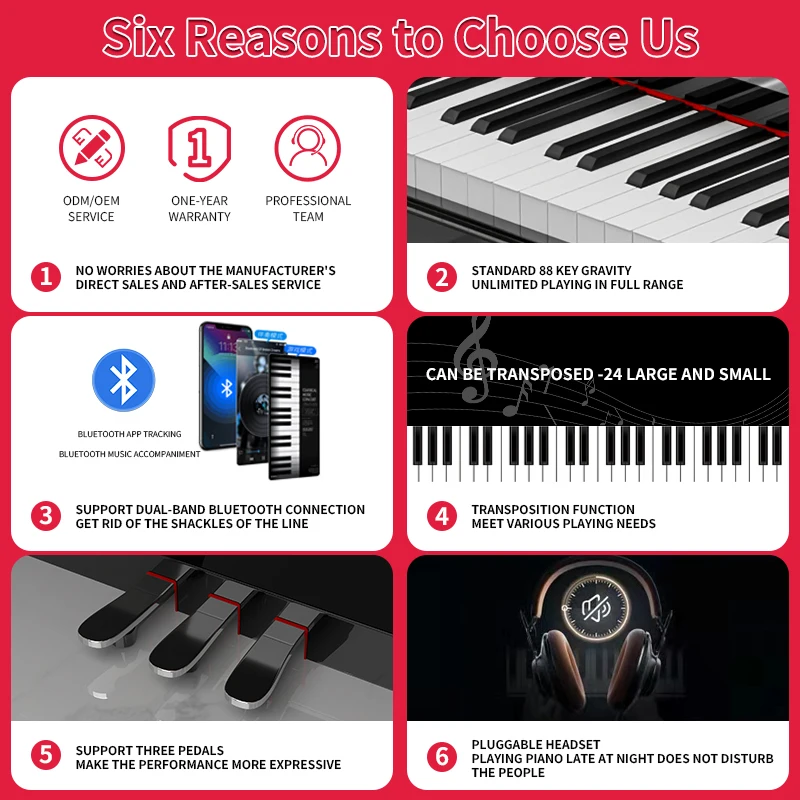 KIMFBAY digital worlde digital pianos teclado de piano profesional piano keyboard price