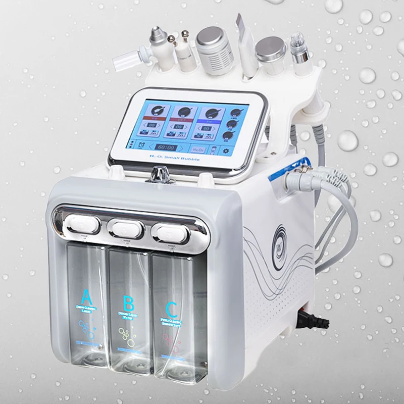 7 in 1 face roller facial massage machine skin lifting hydrodermabrasion hydro facial machine