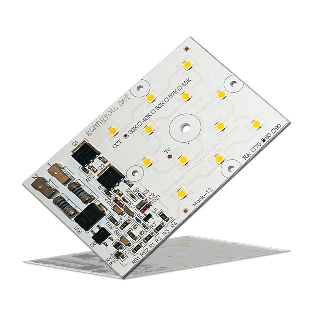 8W 10W LED DOB Linear Light Board AC 220V High Voltage Driver-Free and with 12H1 led lens for street light
