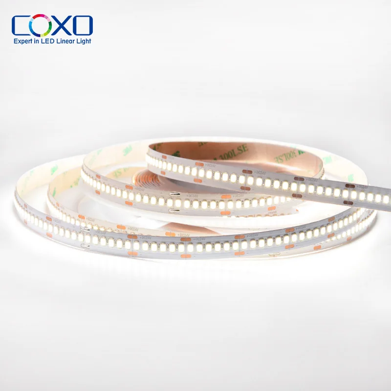 COXO 2835 led strip light ce rohs ul 12v 24v ce rohs 2700k 3000k 4000k 6000k 2835 led strip