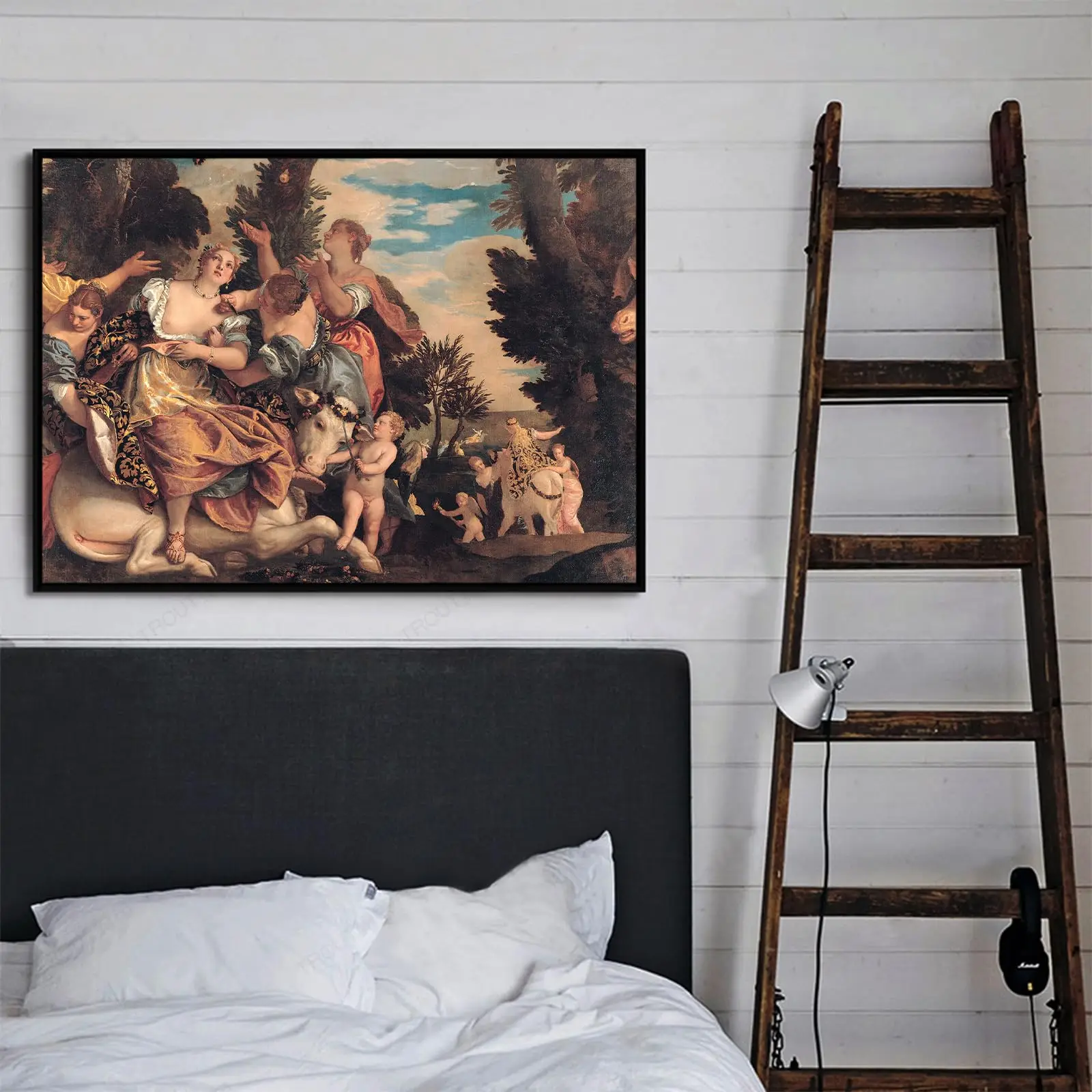 Professional Custom Handpainted Oil Painting of Marilyn Monroe Rape of Europe Pop Art Famous People on Canvas Support