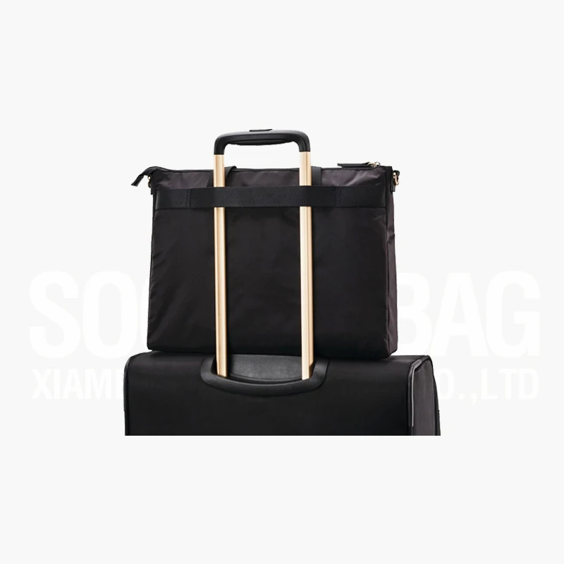Soochic Dress Water-resistant Best Laptop Briefcase Removable Strap Shoulder Bag Convertible Slim Crossbody Bags For Travel