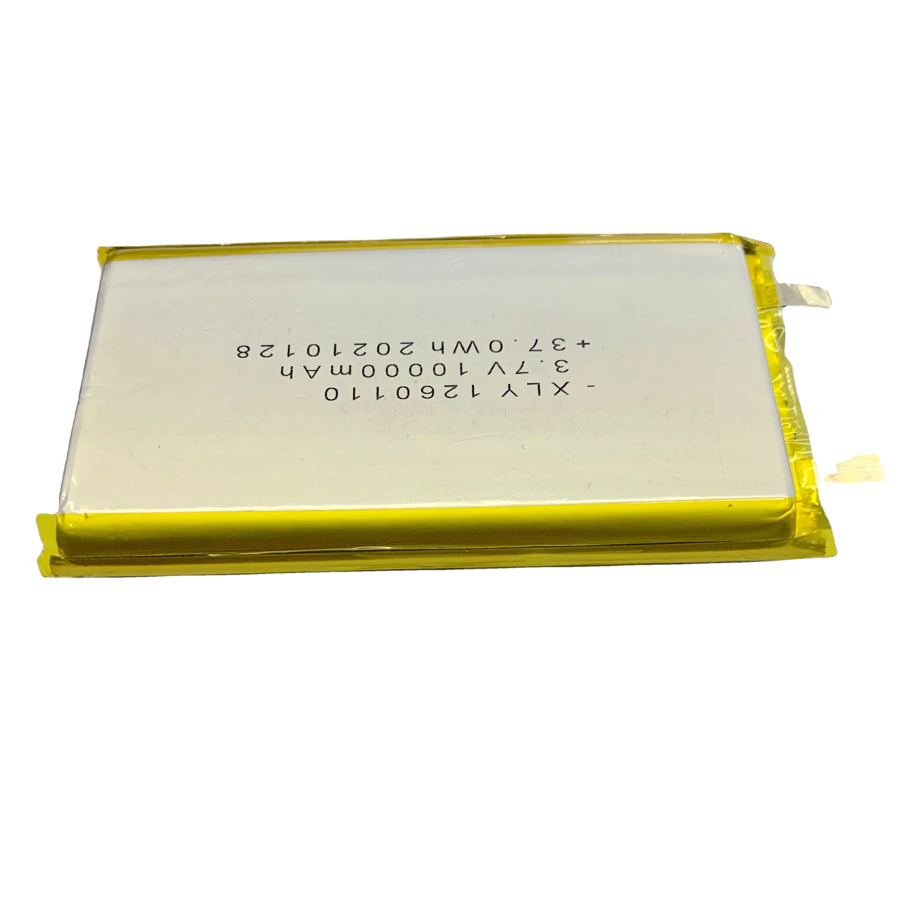 CE UN38.3 Сертифицированный 3,7 v 10000mah литий-полимерный аккумулятор с PCB проводами 1165110 1260110 1260115
