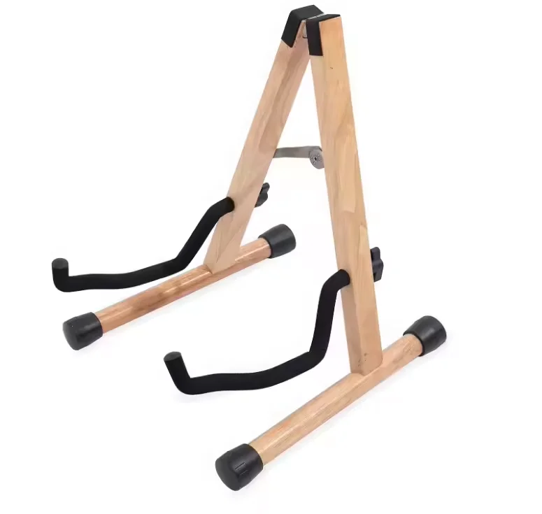 Bass/Classical Guitar Floor Stand Wood Stand Wooden Electric Guitar Floor Acoustic Stand
