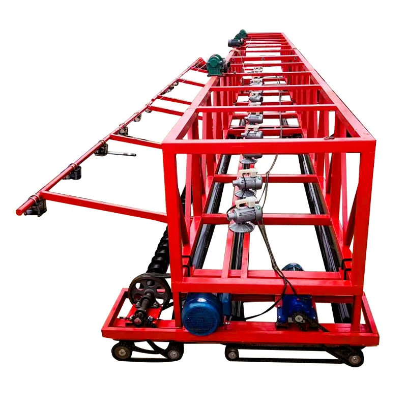 
Construction Machinery Manual Mobile Concrete Placing Boom Concrete Spreader road construction use concrete vibrator roller 