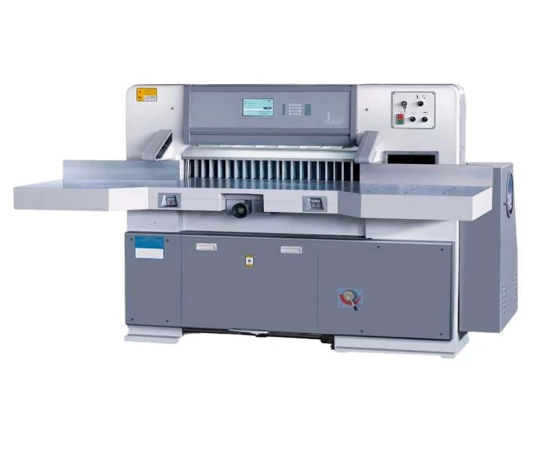 QZYK1370DH Touch Screen Double Hydraulic Double Guide Paper Cutting Machine