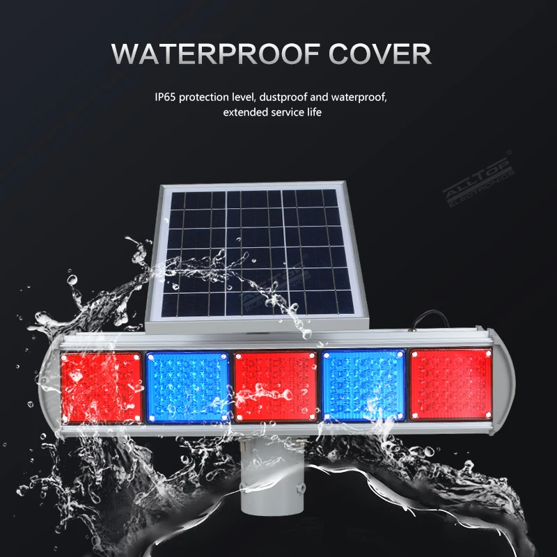 ALLTOP 2021 led flashing police traffic warning shoulder light advisor signal