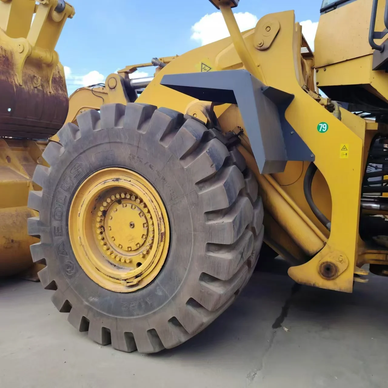 Komatsu WA600 изготовленный в 2020 Подержанный оригинальный погрузчик хорошее качество и низкая цена готовый к продаже