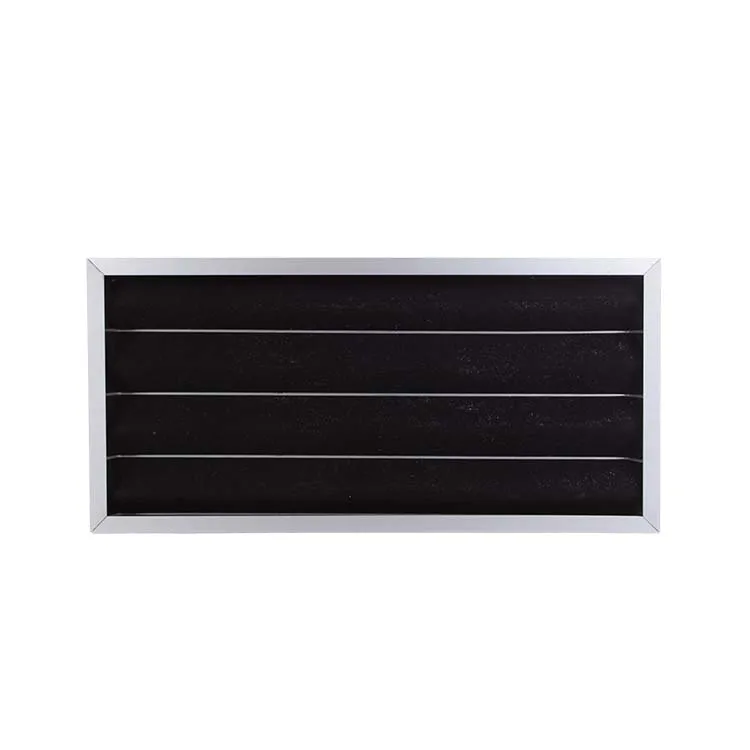 kitchen exhaust hood flame retardant fiber activated carbon filter for range hood