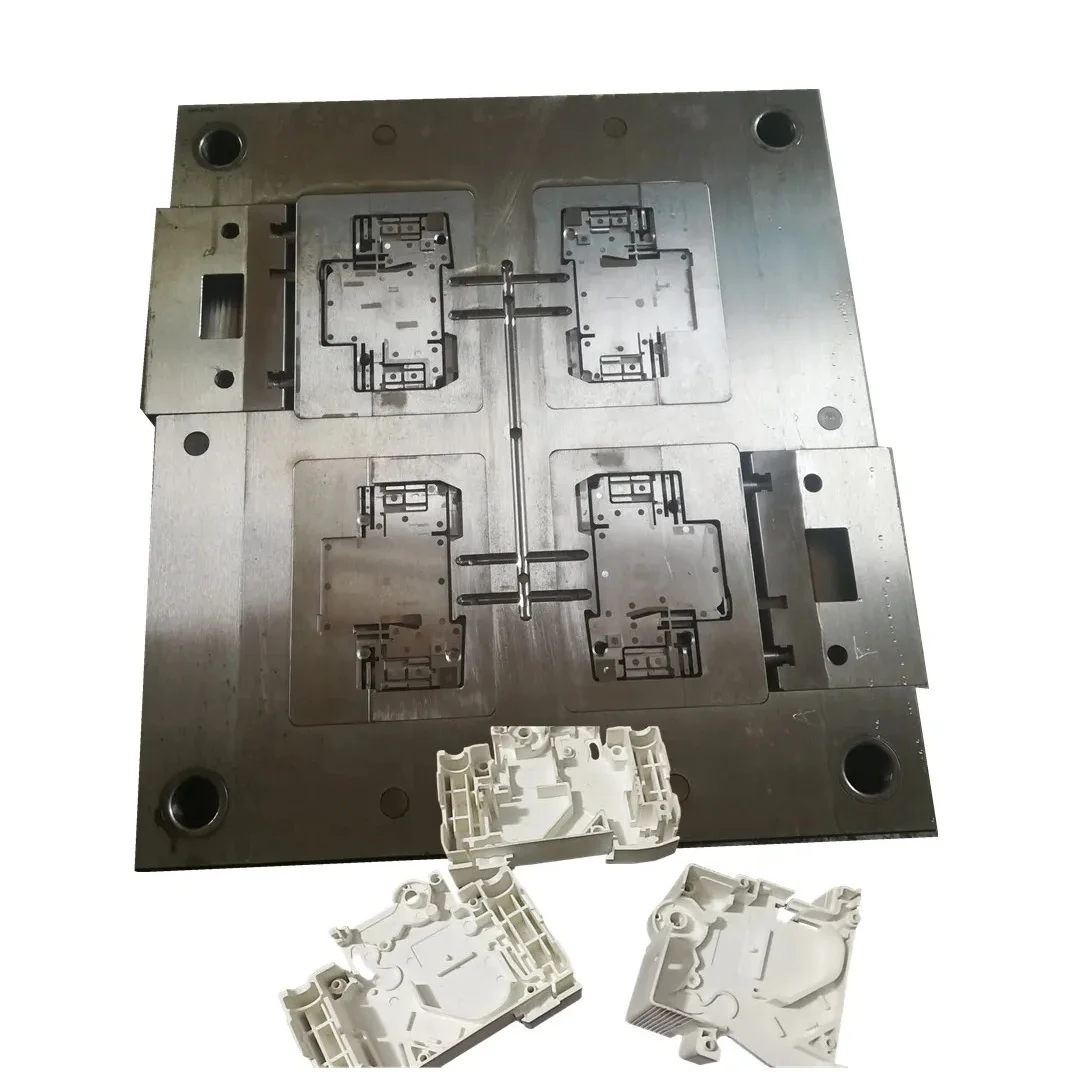 Nationhunter precision mold factory Electric surge protector plastic circuit breaker shell enclosure injection template mould