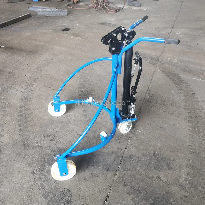 High Efficiency Oil Drum Handling Equipment Hydraulic Jack Lifter Machine Hydraulic 43 gal Portable Drum Lifter