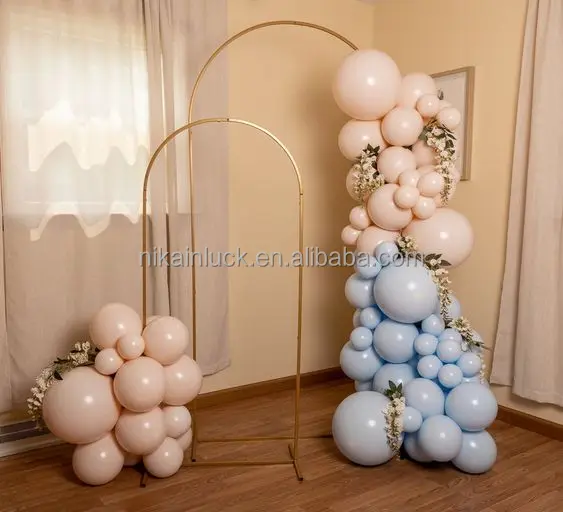 Blue balloon arch kit 170 pcs Double Stuffed Balloon For Baby Shower Decorations Party Navy Blue Garland Kit