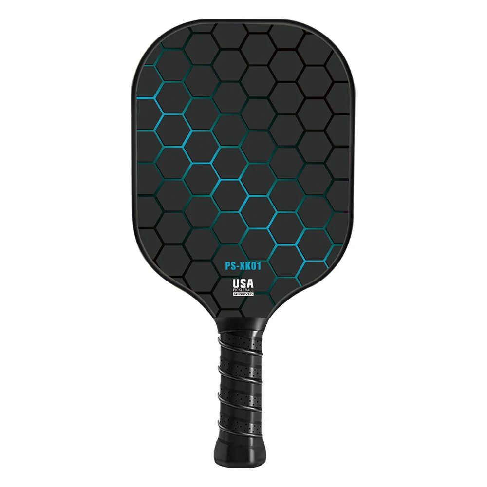 Wholesale 16mm PP Honeycomb Hot Press T700 Rough Surface Raw Carbon Fiber Pickleball Paddle
