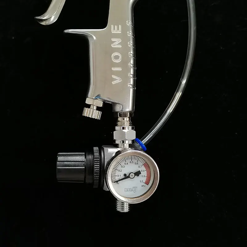 Vione W101A Taiwan Spray Gun pistola de pintura profissional W-101A Manual Spray Gun With Agitator Mixing Cup