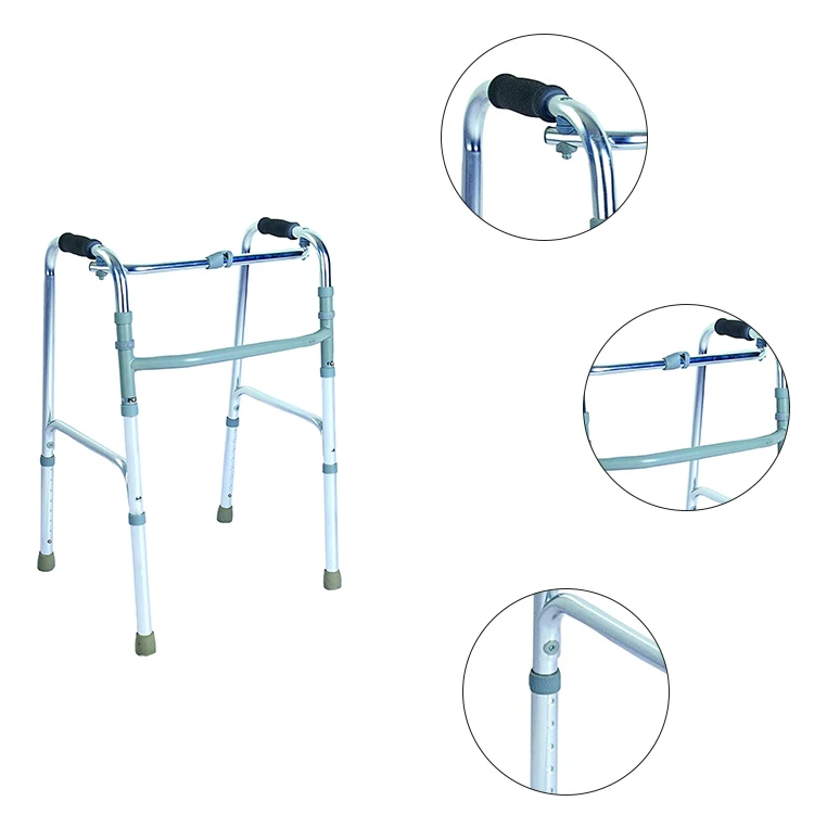 Aluminum rollator Walker elderly walking stick