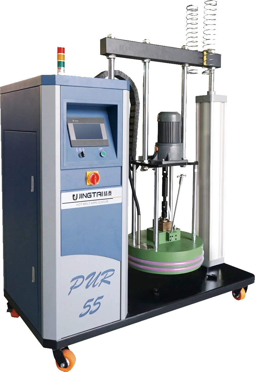 Хорошее качество, низкая цена, барабан Jingtai, пур плавник, 5 галлонов, термоплавкий аппликатор от производителя