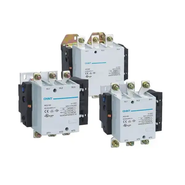original NC2 115A To 800A AC Contactor 3P 4P Used For 50Hz 60Hz Rated Current 690V Chint Electric Contactors