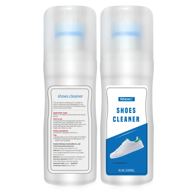 Hot selling sneaker shoes cleaner shoe shine sneaker cleaning for sale