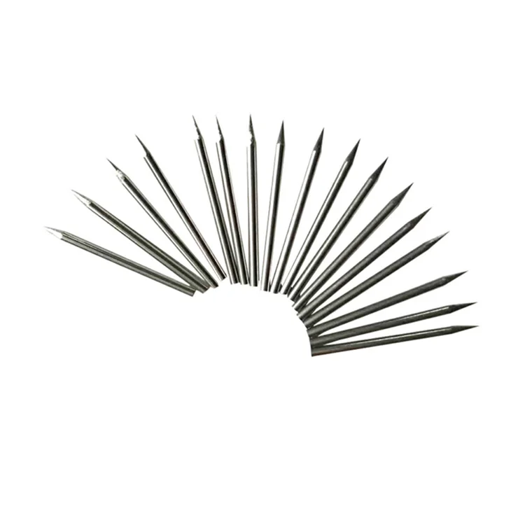 Professional Manufacturer grinding pins ground polished sharp alloy tungsten tip
