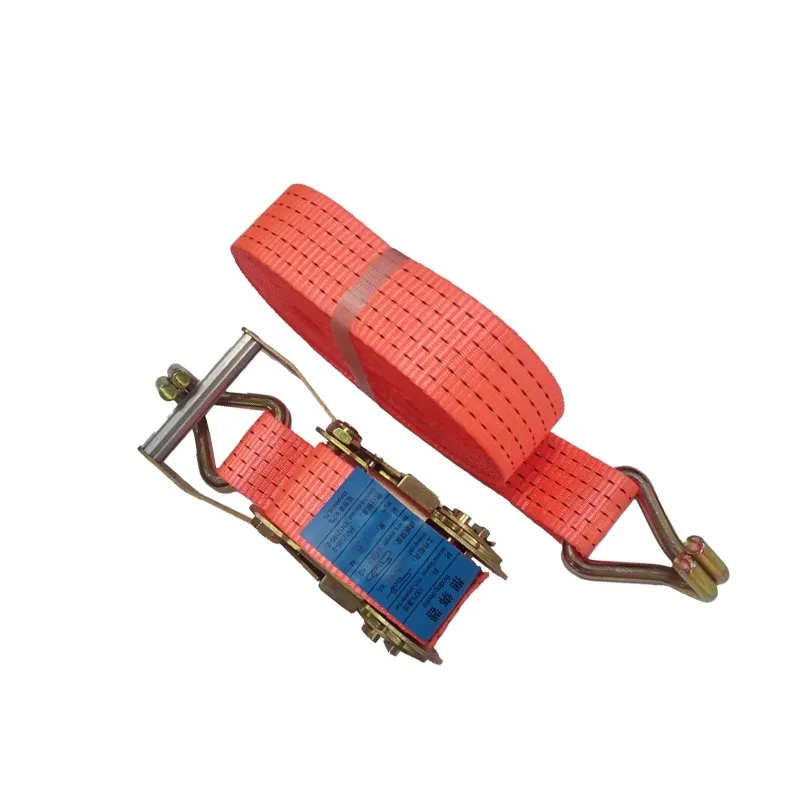 Hot Sale 2 Inch 5 Ton Ratchet Tie Down Lashing Strap Cargo Transport Belt Straps Heavy Duty