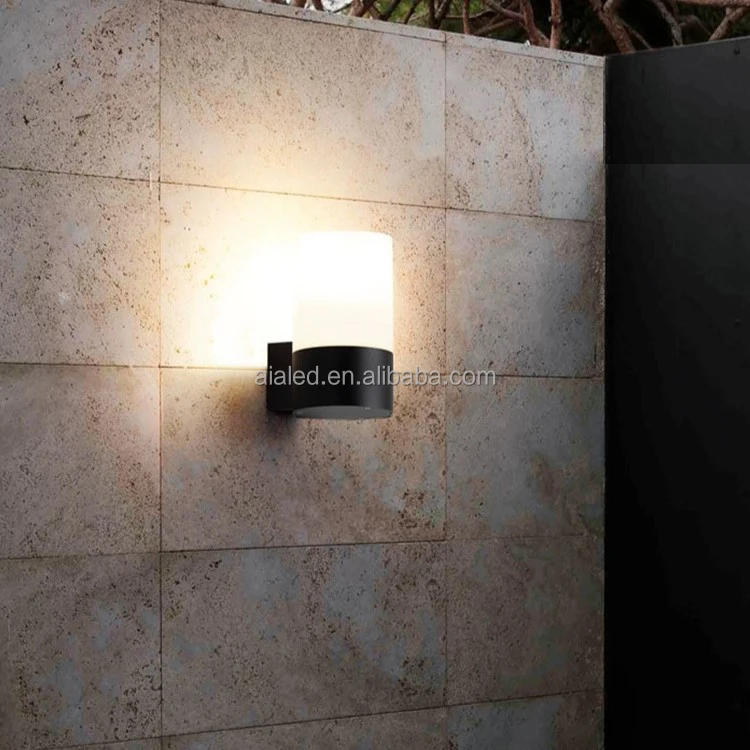 Waterproof IP65 acrylic wall lamp outdoor dooryard led light garden park courtyard exterior wall lamp outside lighting