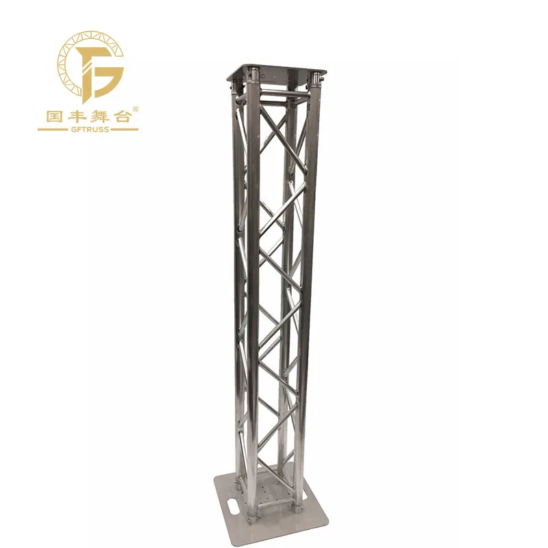 Portable Aluminum Alloy  Square Moving Head LED Truss Tower for DJ Light for Events Concerts TUV Certified