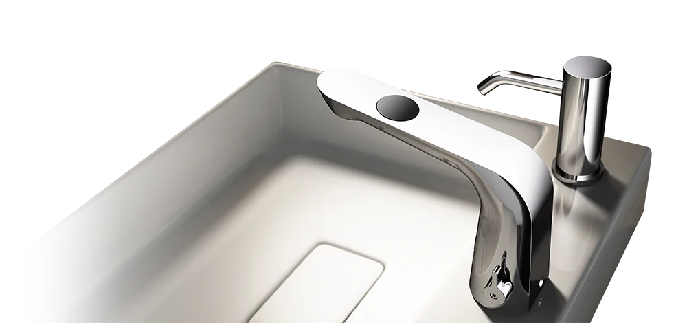 TCK Bathroom Basin Touchless Stainless Steel Taps Water Tap Automatic Infrared Smart Faucet with Sensor