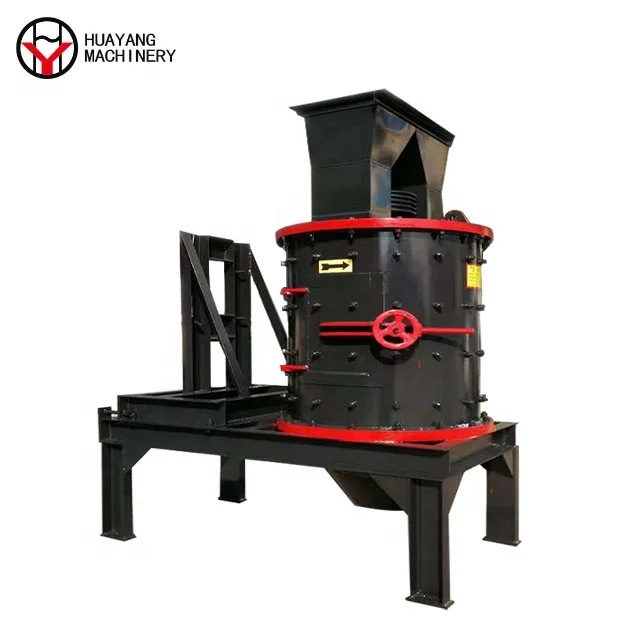 Compound Crusher Ore Production Line Vertical Shaft Cone Crusher for Iron 20hp Diesel Engine Stone Crusher 5-8 T/h