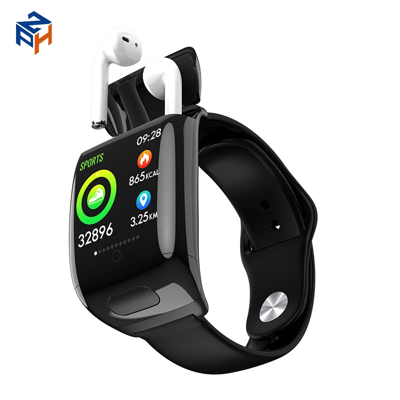 Newest arrival two in one smart watch wireless tws earbuds wirele g36 smart watch and earbuds