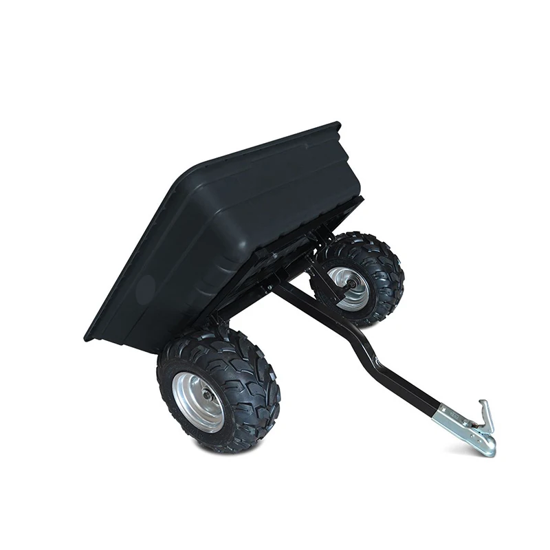 Газон трактор самосвал поли 350 кг ферма опрокидной прицеп