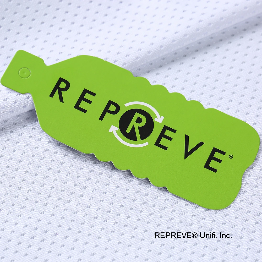 wholesale solid color recycled 100%  polyester sport mesh fabric for activewear