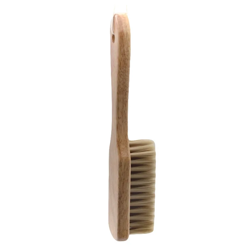 Shoe Cleaning Brush Wooden Leather Shoe Polish Brush Suede Boot Care Shine Brush
