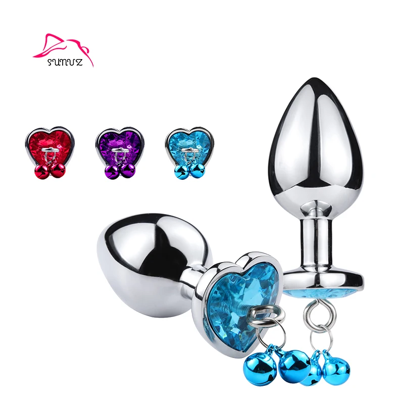 Easy to Carry Light IPX7 Waterproof Ligh Usable Heart-shaped Hot Big Sex Toys Plug Anal for Men