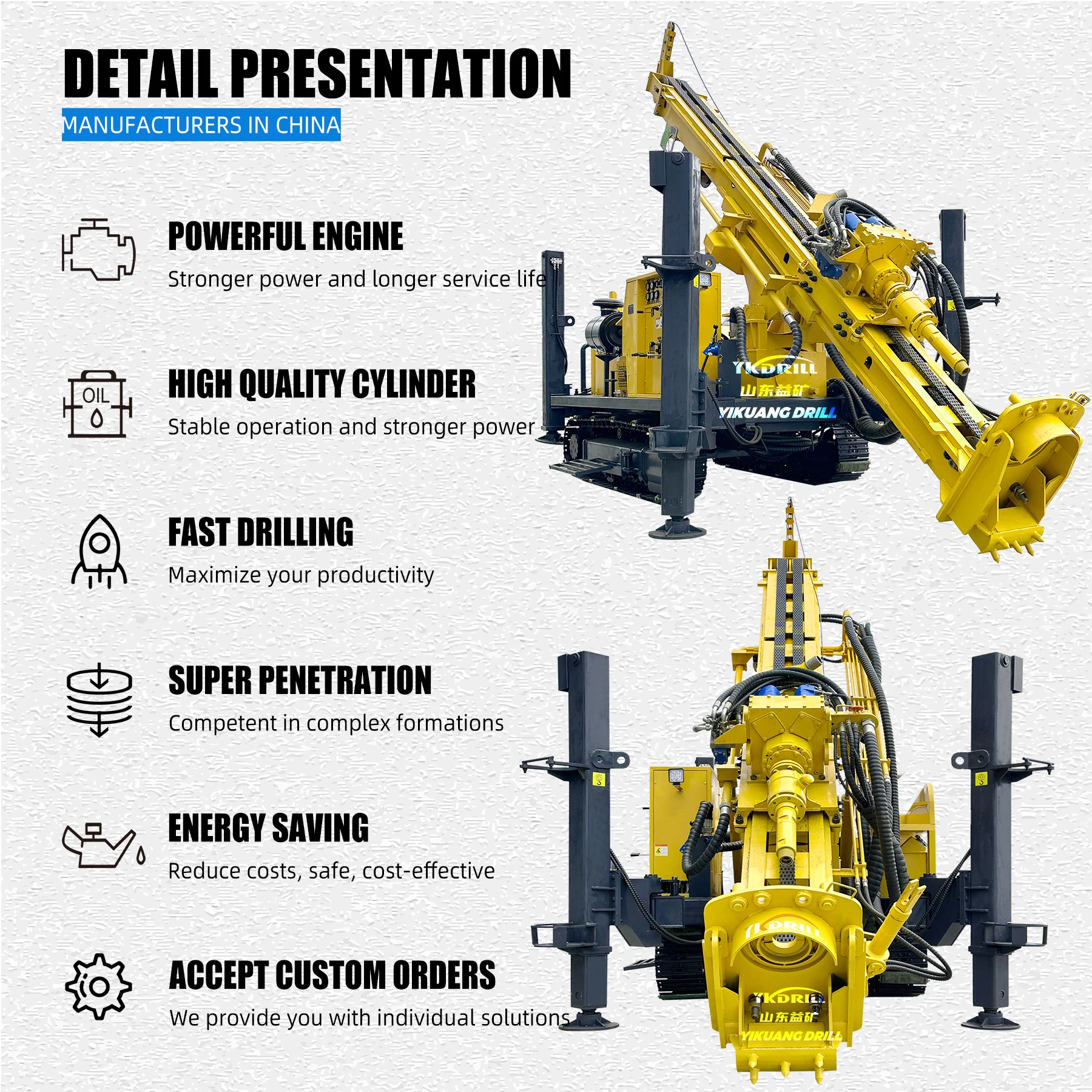 RC Crawler Drilling Machine Field Mountain Geological Exploration Core Drilling Rigs for All Drilling Needs