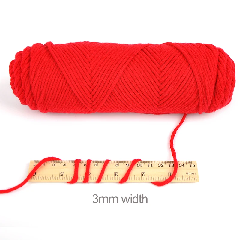  Импортная дешевая пряжа для вязания крючком хлопчатобумажная 8Ply 100 г объемная необычная крупная 100% акриловая