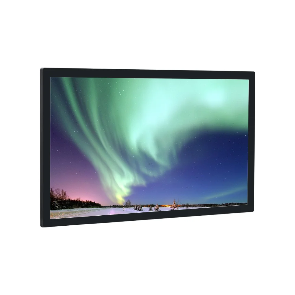 55 inch wall mounted LCD display with android system factory supply large touch panel