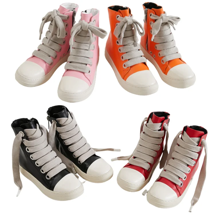 Hot Sale Fashion Casual Lace Up Luxury Trainers Ankle Hip Hop Main Linethick Sole Designer Sneakers Zipper Women Sneakers