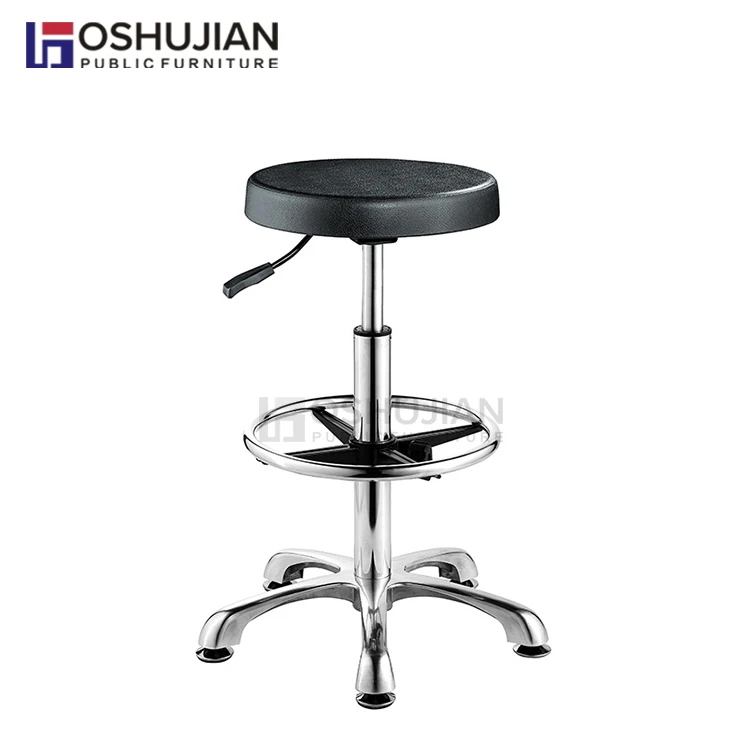 Laboratory revolving computer lab furniture ESD chair with armrest