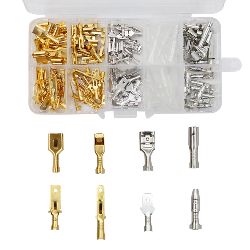 Car Spade Connector Splice Crimp Wire Terminals